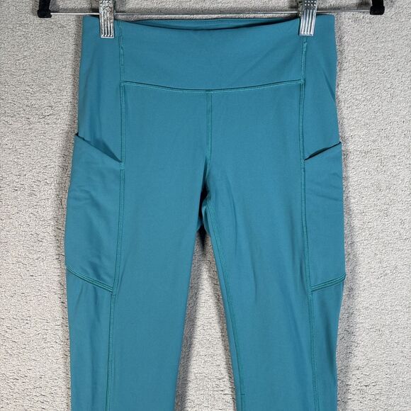 Lululemon Speed Up Tight‎ Women’s Size 4 Luxtreme Ice Cave Blue Pockets Yoga - Picture 2 of 11
